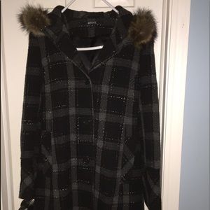 DKNY women’s wool coat